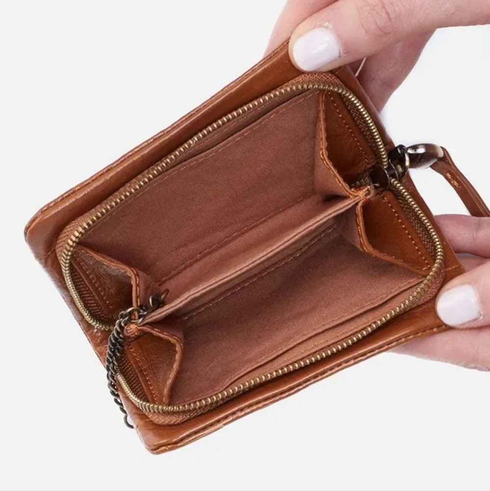 HOBO Eliza Small Zip Around Wallet - Truffle Color/Pattern - Picture 3 of 4